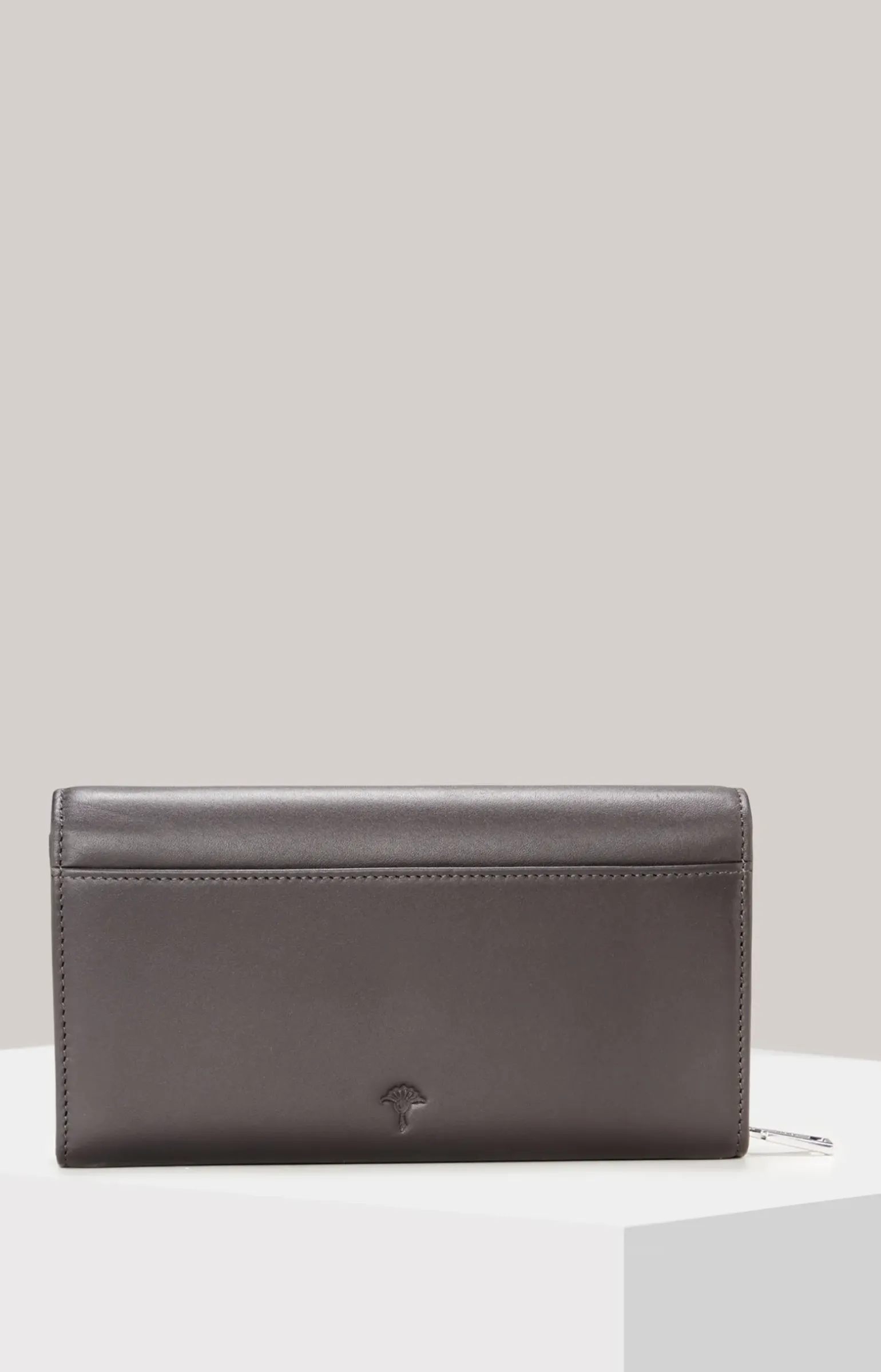 Geldbörse Sofisticato Europa in Braun-Grau