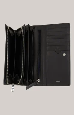 Geldbörse Sofisticato Europa in Schwarz