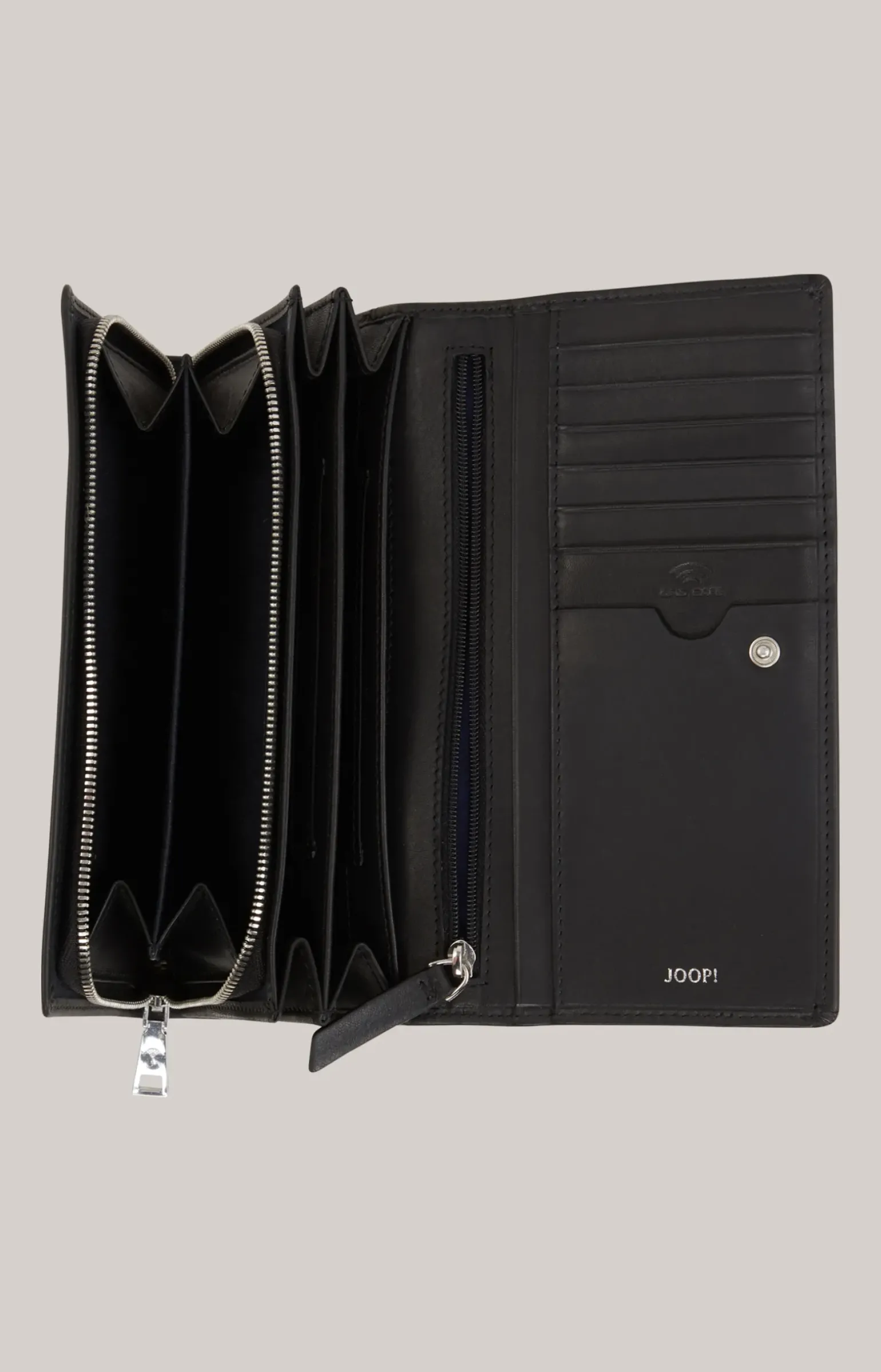 Geldbörse Sofisticato Europa in Schwarz