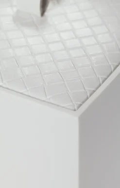 Große Kosmetik-Box Bathline, Weiß