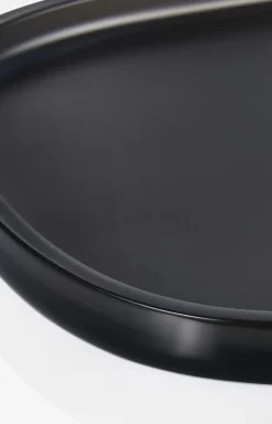 Großes Tablett Crystal Line in Anthrazit