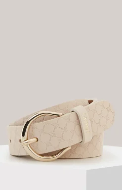 Gürtel in Creme