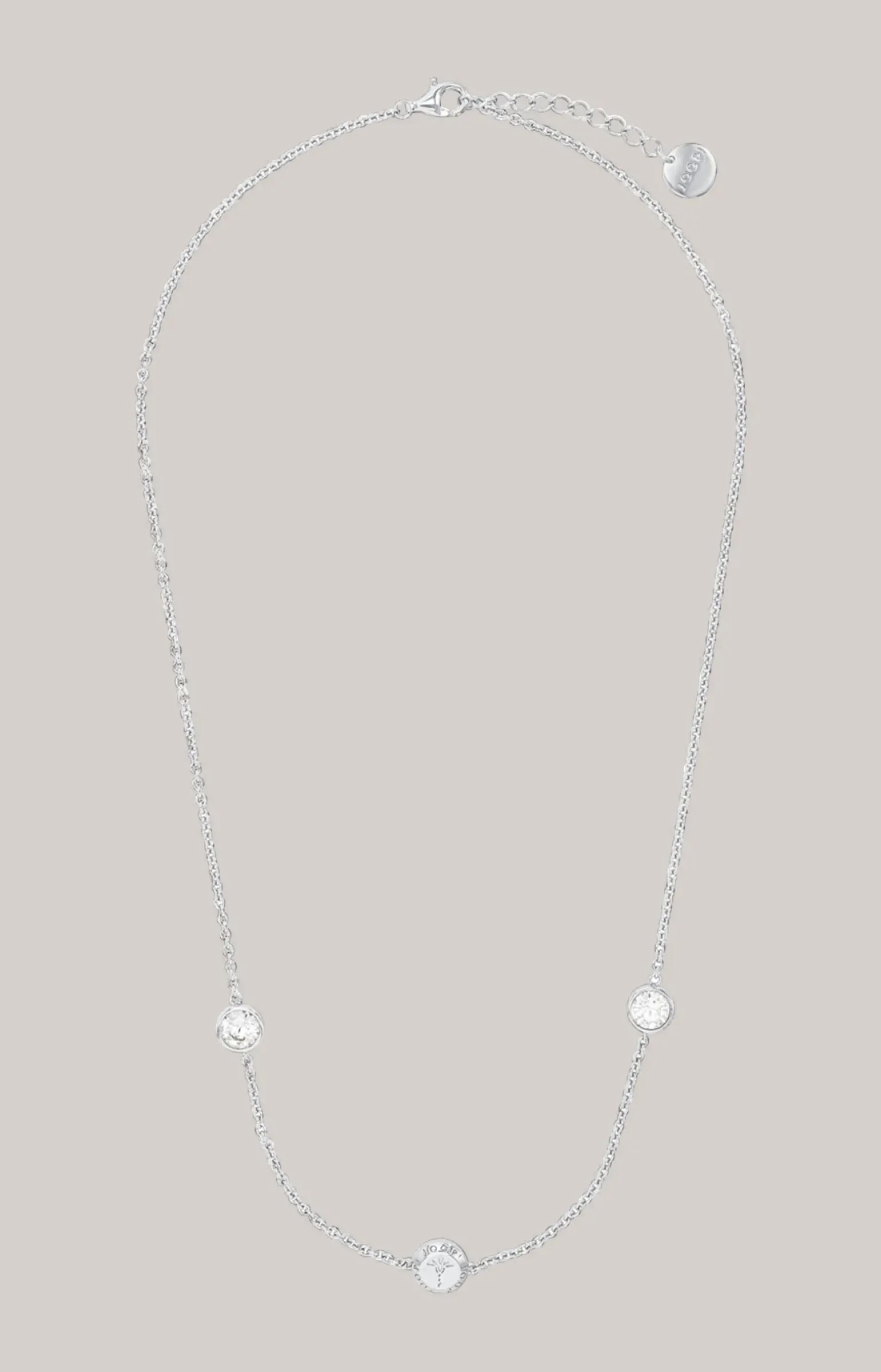 Halskette mit Zirkonia in Silber