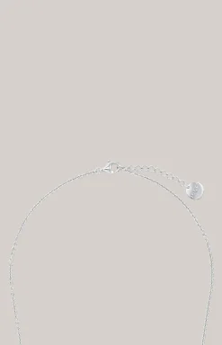 Halskette mit Zirkonia in Silber