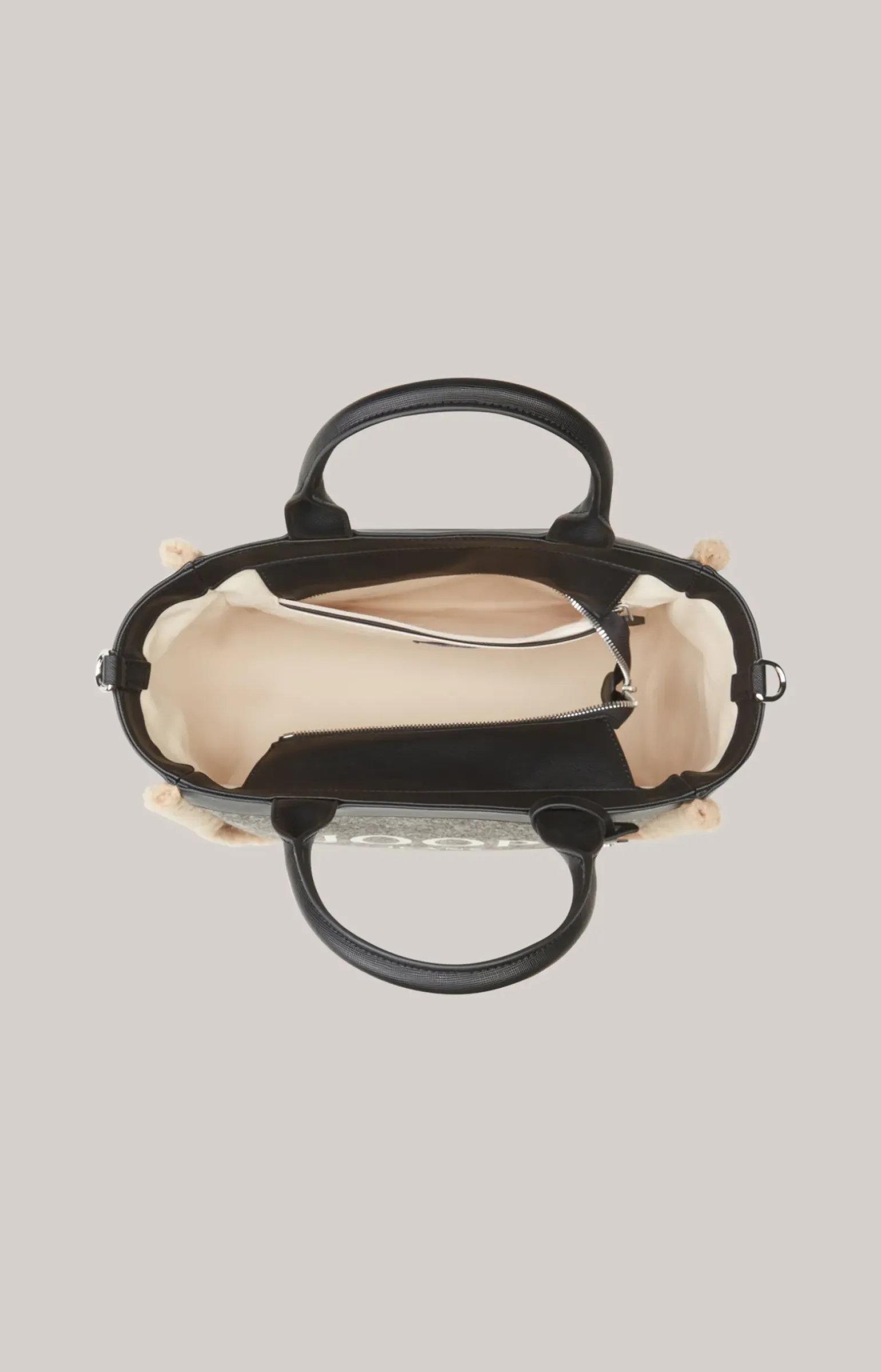 Handtasche Calduccio Yvette in Dunkelgrau