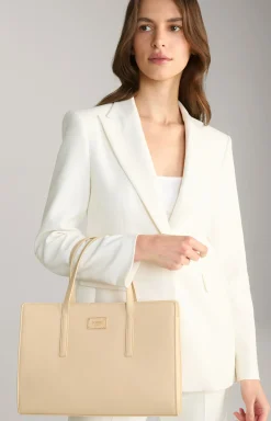 Handtasche Cofano Marika in Beige