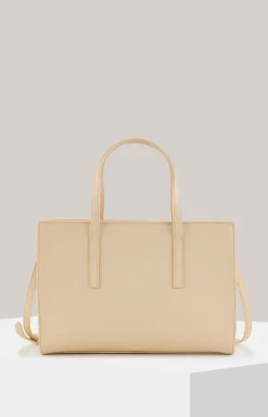 Handtasche Cofano Marika in Beige