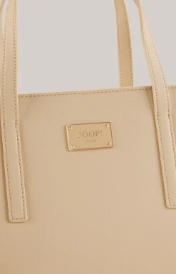 Handtasche Cofano Marika in Beige