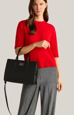 Handtasche Cofano Marika in Schwarz