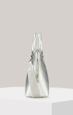 Handtasche Decoro Lucente Suzi Silber
