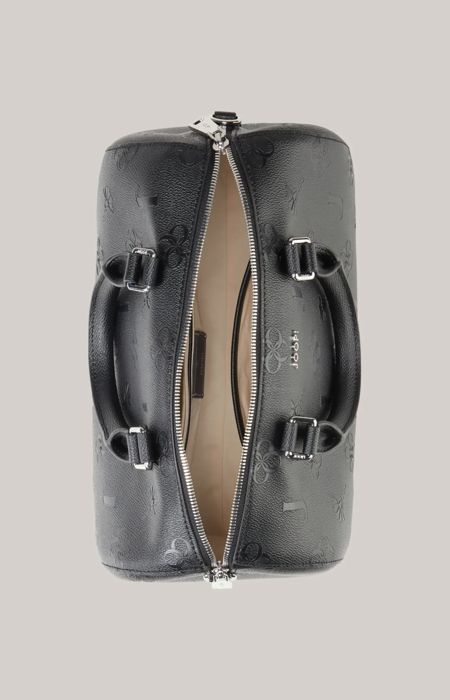 Handtasche Decoro Stampa Aurora in Schwarz