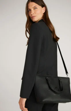 Handtasche Lettera Ketty in Schwarz