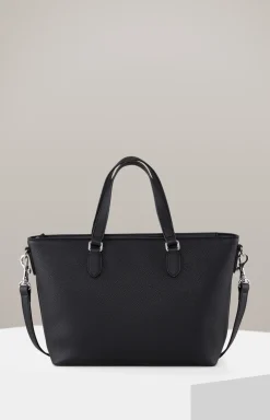 Handtasche Lettera Ketty in Schwarz