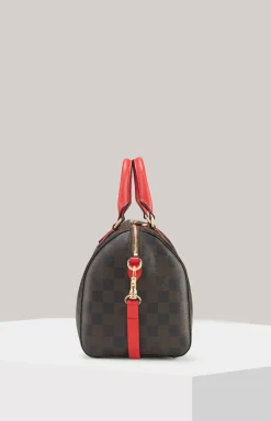 Handtasche Piazza Edition Aurora in Braun/Schwarz