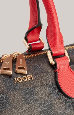 Handtasche Piazza Edition Aurora in Braun/Schwarz