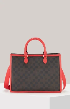 Handtasche Piazza Edition Aurelia in Braun/Schwarz