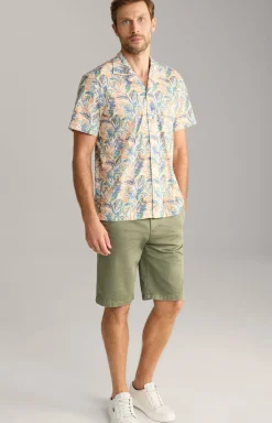 Hemd Hanes in Gelb gemustert