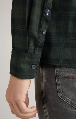 Hemd Hanson in Dunkelgrün kariert