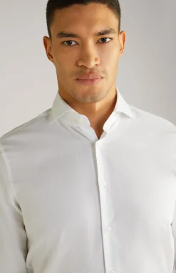 Hemd Mika in Weiß strukturiert