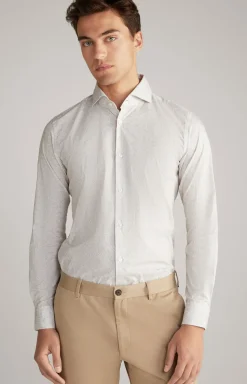 Hemd Pai in Beige gemustert