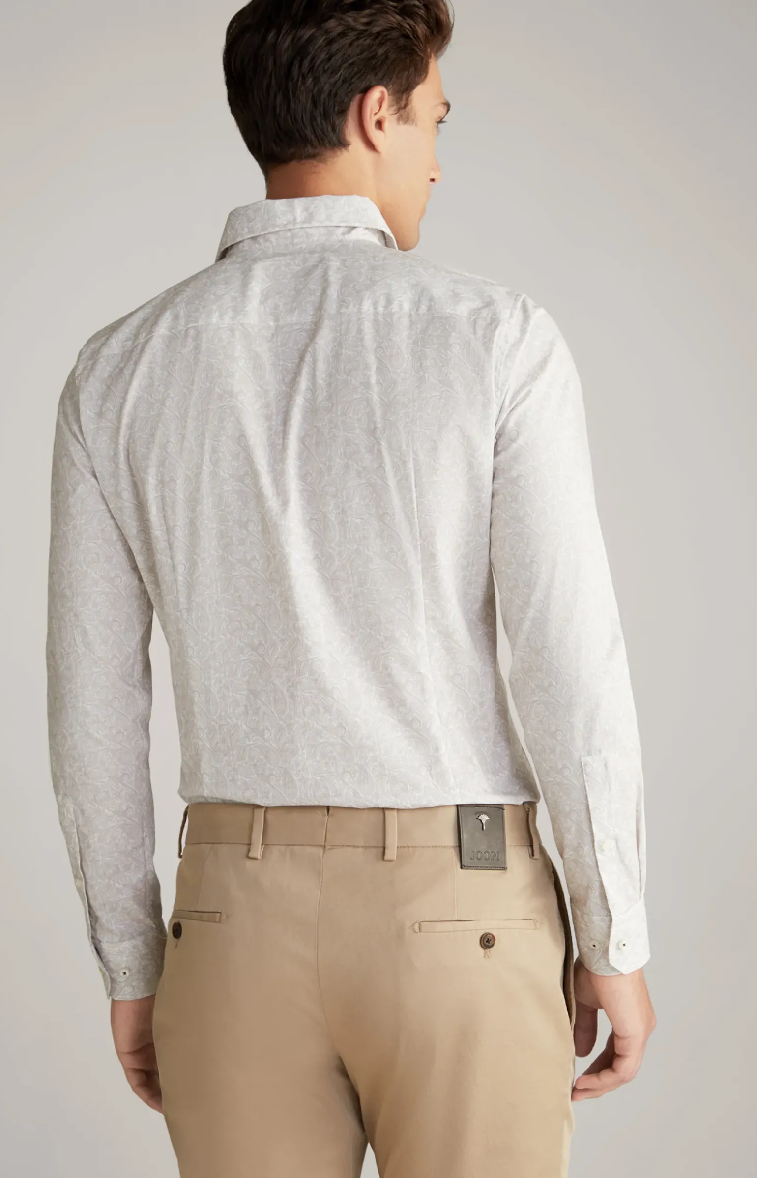 Hemd Pai in Beige gemustert