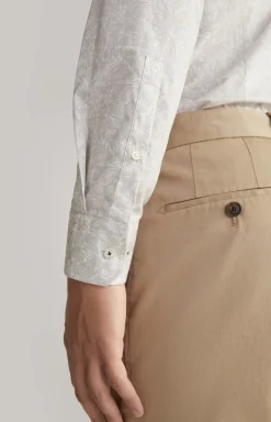 Hemd Pai in Beige gemustert