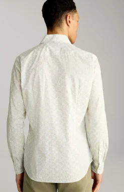 Hemd Pai in Hellgrün gemustert