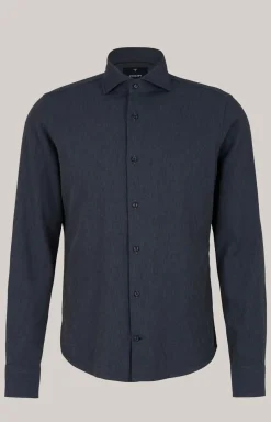 Hemd Pai in medium Dunkelblau meliert