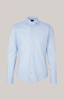 Hemd Pai in Pastellblau gemustert