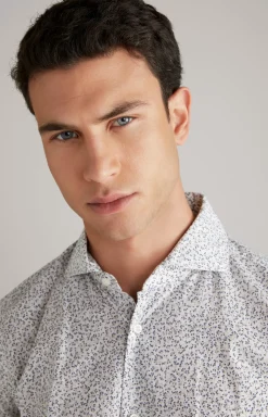 Hemd Pai in Weiß gemustert