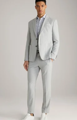 Hemd Pai in Weiß/Blau gemustert