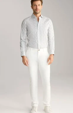 Hemd Pai in Weiß/Grün gemustert