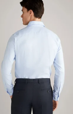 Hemd Panko in Hellblau gemustert