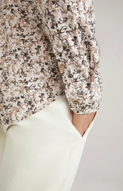 Hemd Pit in Beige/Braun