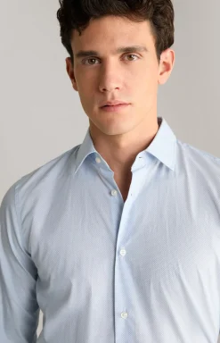 Hemd Pit in Blau gemustert