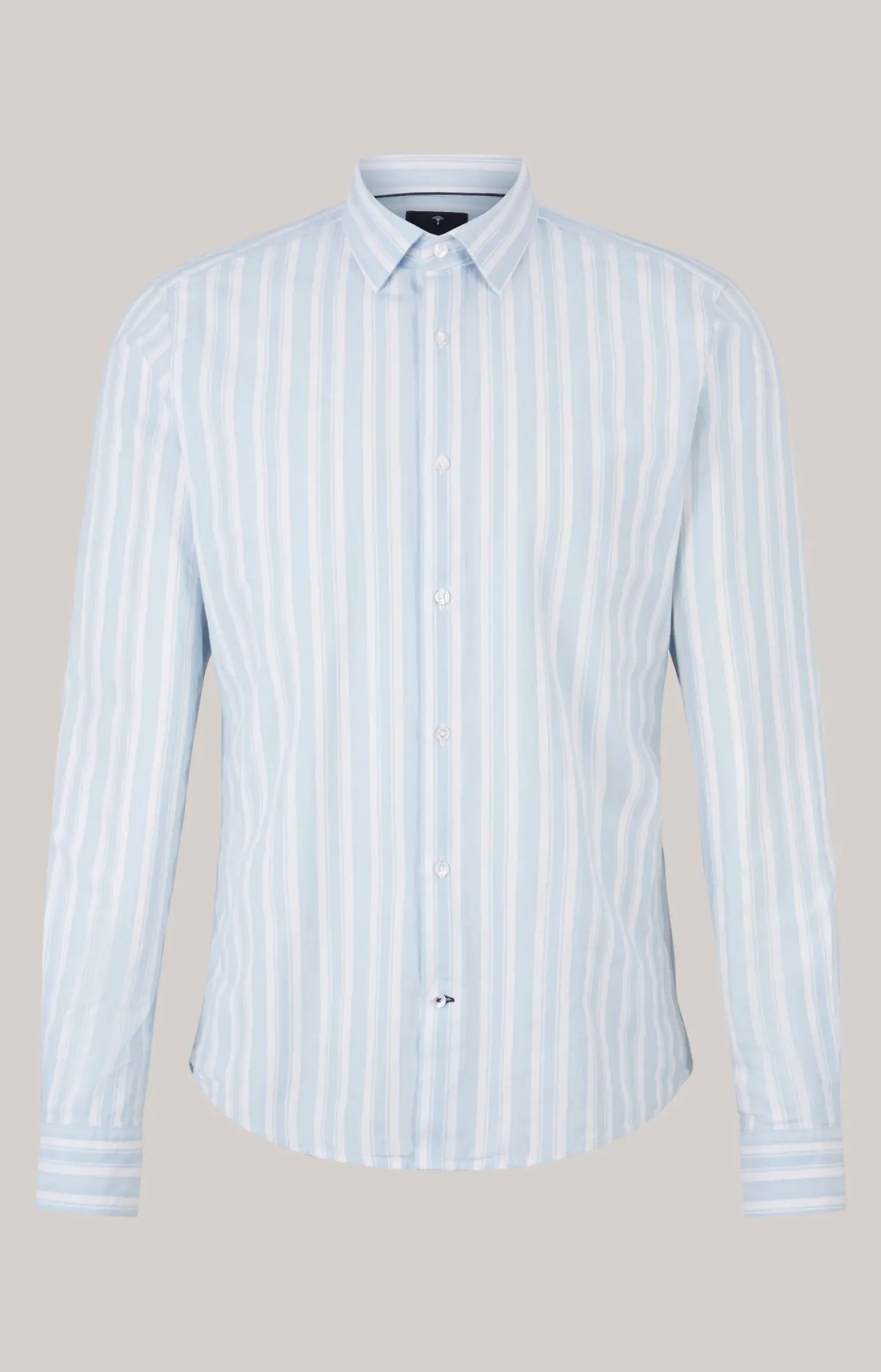 Hemd Pit in Hellblau gestreift