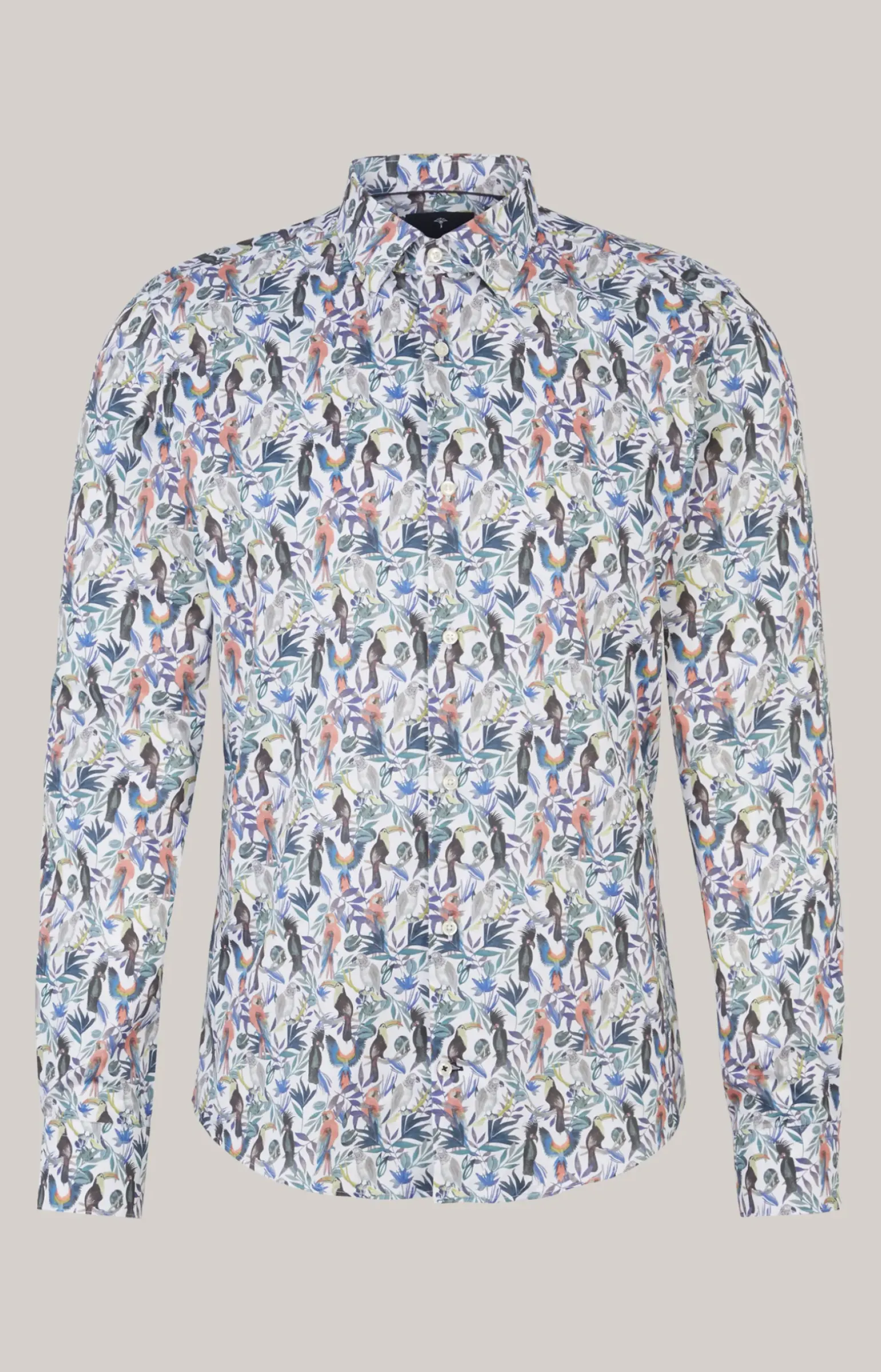 Hemd Pitty in Weiß gemustert