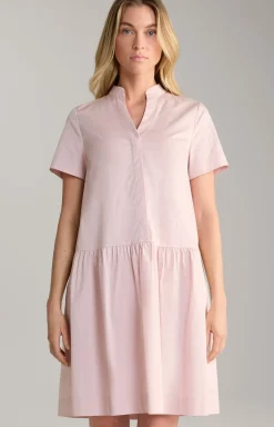 Hemdblusenkleid in Altrosa