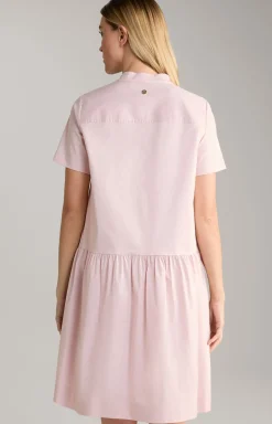 Hemdblusenkleid in Altrosa