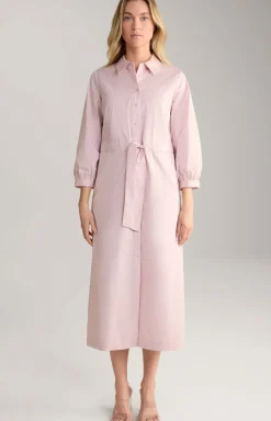 Hemdblusenkleid in Altrosa