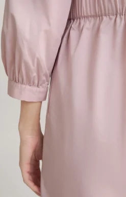 Hemdblusenkleid in Altrosa