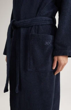 Herren Bademantel in Dunkelblau