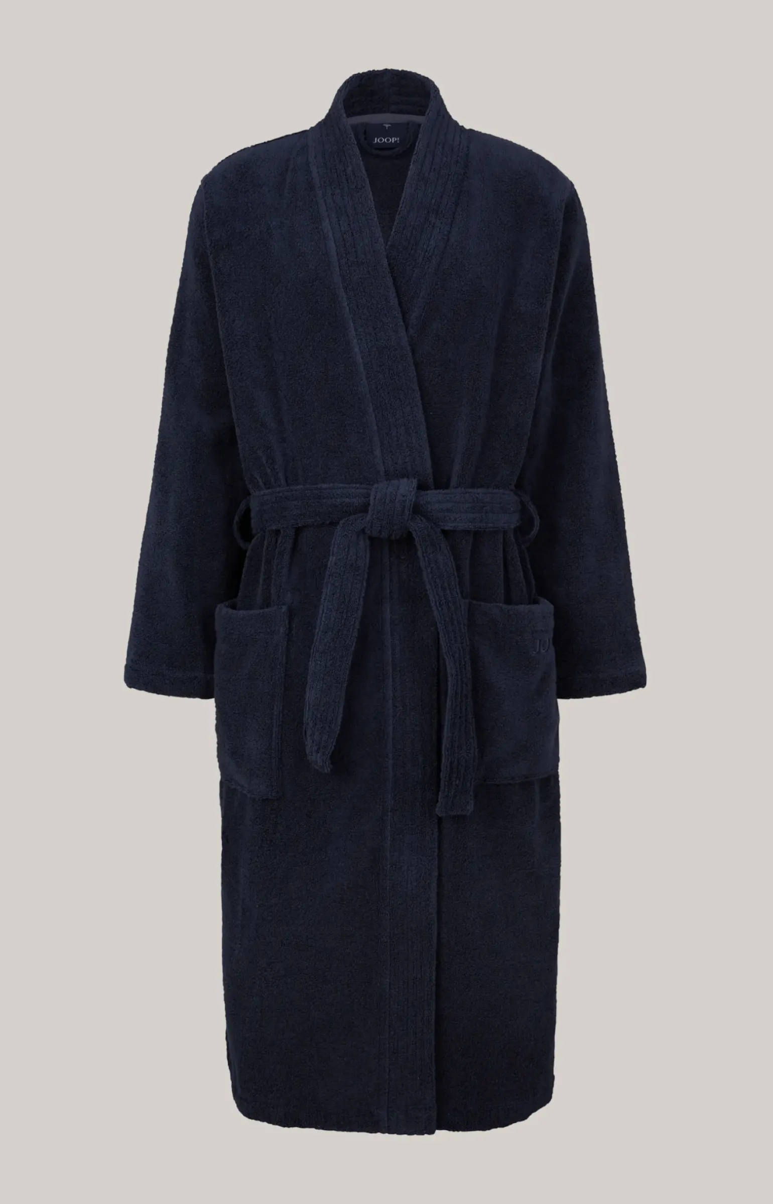 Herren Bademantel in Dunkelblau