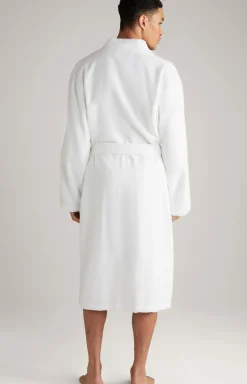 Herren Bademantel in Weiß