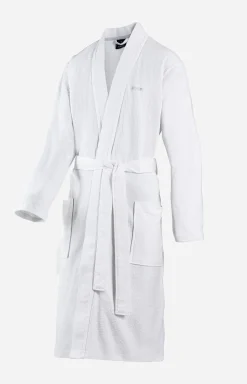 Herren Bademantel JOOP! UNI-PIQUÉ in Weiß