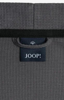 Herren Bademantel JOOP! UNI-PIQUÉ in Anthrazit