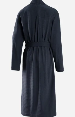 Herren Bademantel JOOP! UNI-PIQUÉ in Navy