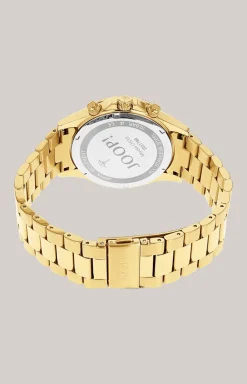 Herren-Armbanduhr in Gold/Schwarz