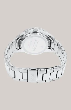 Herren-Armbanduhr in Silber/Anthrazit