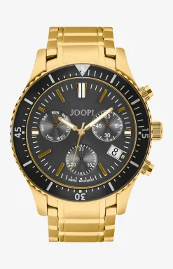 Herrenuhr in Gold/Schwarz